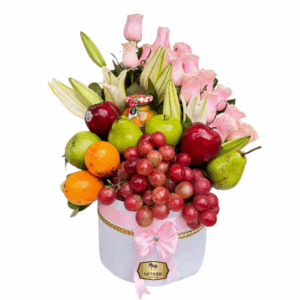 Arreglo de Frutas y Flores – Las Palmas Floristería Bogotá