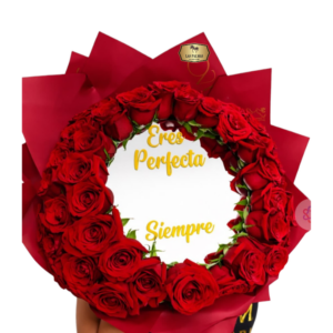 ❤️ Arreglo de Rosas Rojas Tendencia Personalizado | Flores Románticas Bogotá