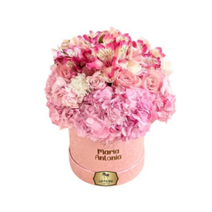 🌸 Caja Floral Rosada Premium | Delicadeza y Elegancia Bogotá