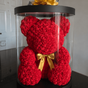 🧸 Oso de Rosas Rojo Gigante en Caja de Lujo | Regalo Premium Bogotá